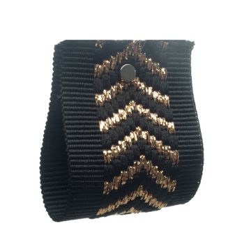 Black Herringbone