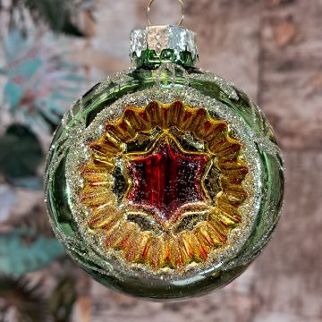 Flirtatious Spring Vintage Glass Balls
