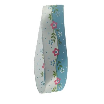 Cornflower Flower Satin