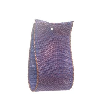 Damson Shot Wired Ribbon