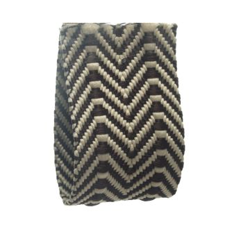 Dark Bark Herringbone