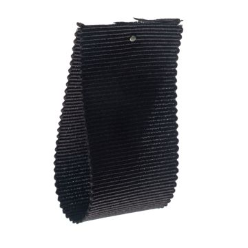 Dark Bark Rayon Petersham Ribbon