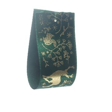 Deep Forest Woodland Satin