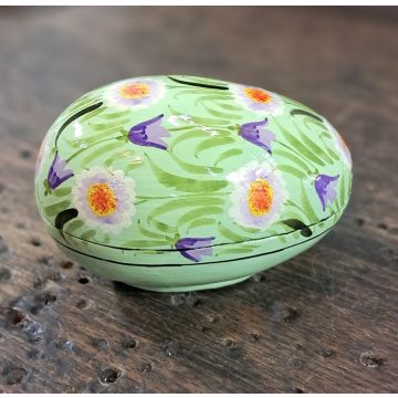 Harebell Hand Painted Egg Box