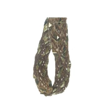 Gold Metallic Jute