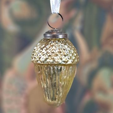 Gold Hanging Acorn