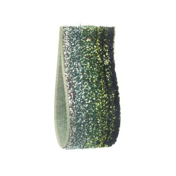 Green Metallic Ombre Velvet
