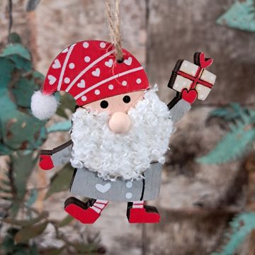 Grey Father Christmas