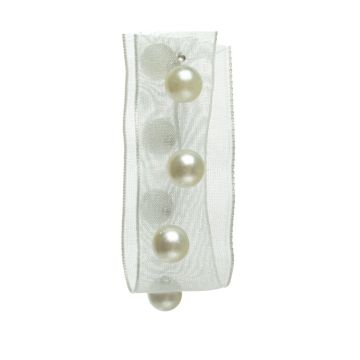 Lily of the Valley Pearl Organdy Trim