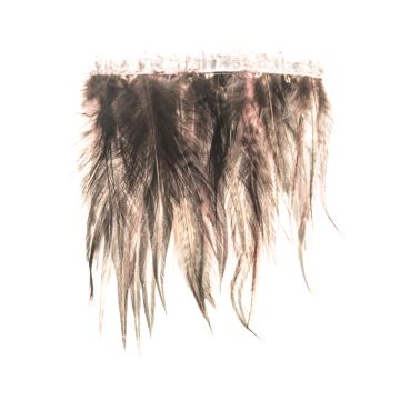 Pale Azalea Grizzly Schlappen Fringe