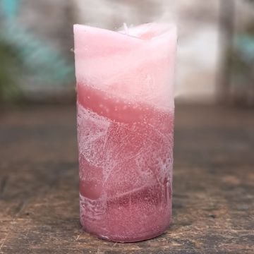 Pale Wisteria Ombre Candle