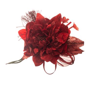 Peonie Red Flower Corsage