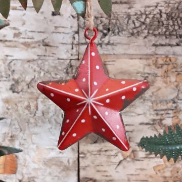 Red Metal Star