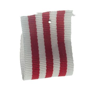 Red White Striped Grosgrain