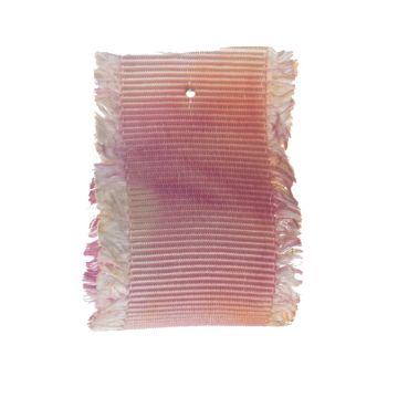 Rose Blush Frill Edge Grosgrain