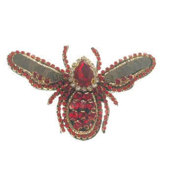 Ruby Slippers Bead Bug Motif