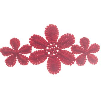 Ruby Slippers Flower Lace
