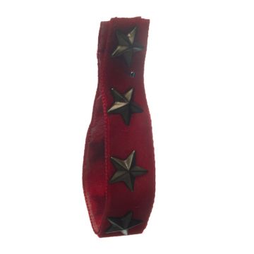 Ruby Slippers Iron on Velvet with Stars