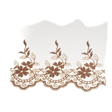 Shell Embroidered Tulle