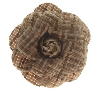 Stirred Coffee Flower Brooch
