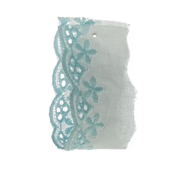 Viola Azura Scalloped Edge Lace