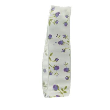 Viola Purple Rose Grosgrain