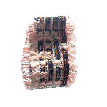 Pale Peonie Woven Fringe