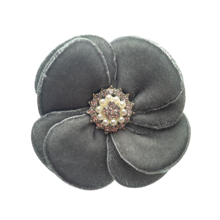 Velvet brooch hot sale