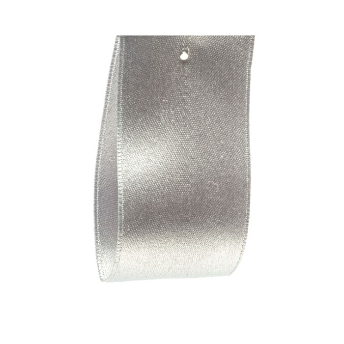 Silver satin discount ribbon wholesale