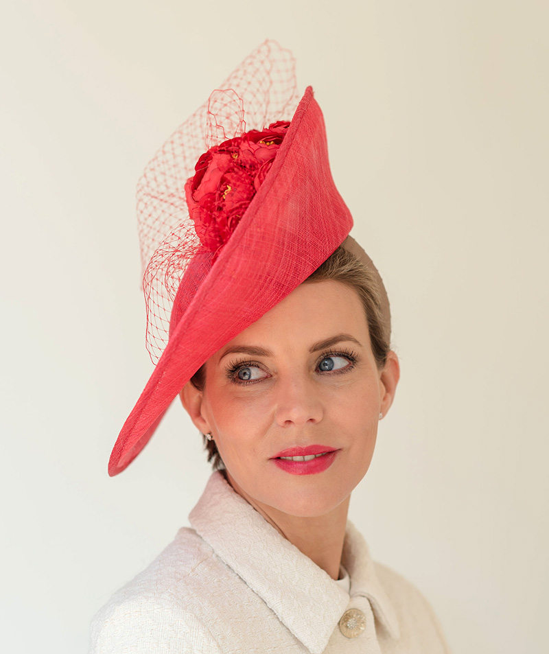 Red Occasion Hat