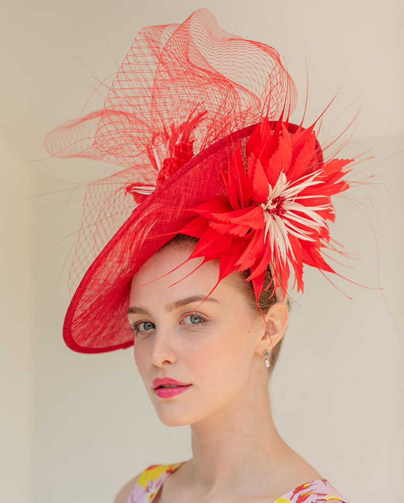 Red Occasion Hat