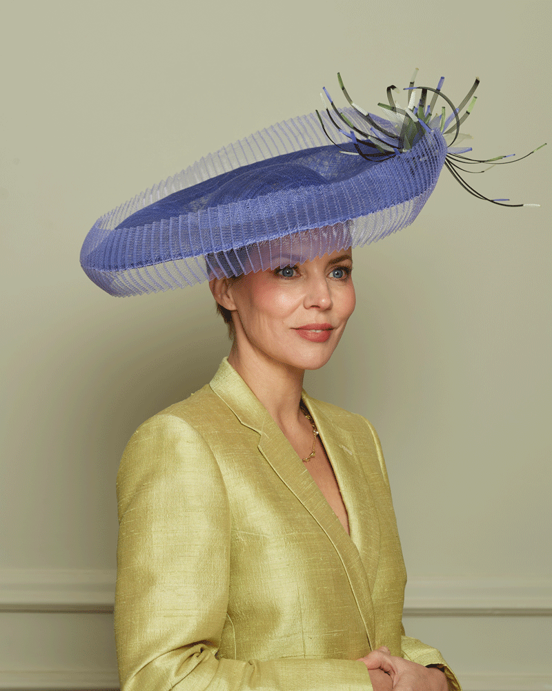 Blue Occasion Hat