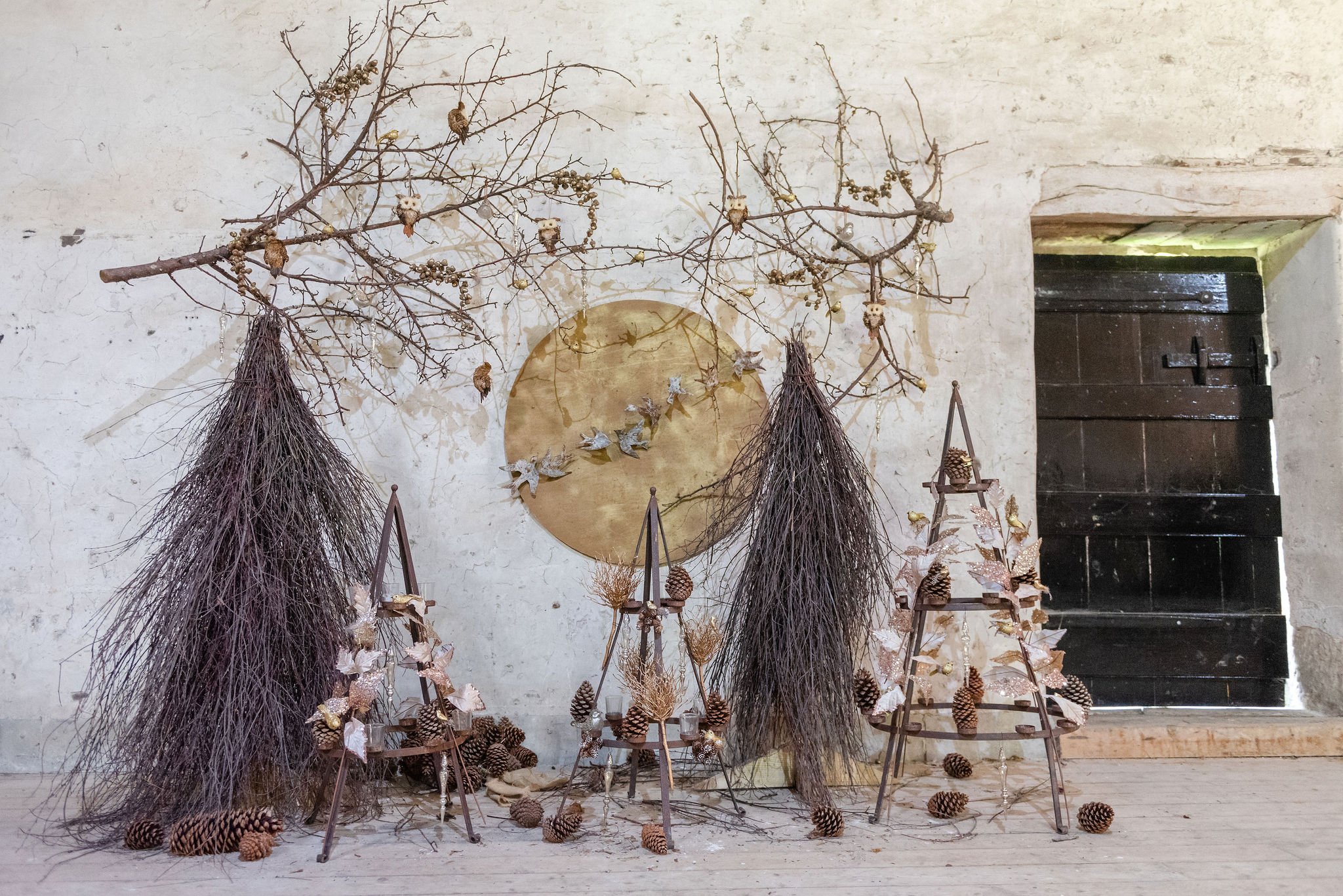 christmas mantlepiece decoration