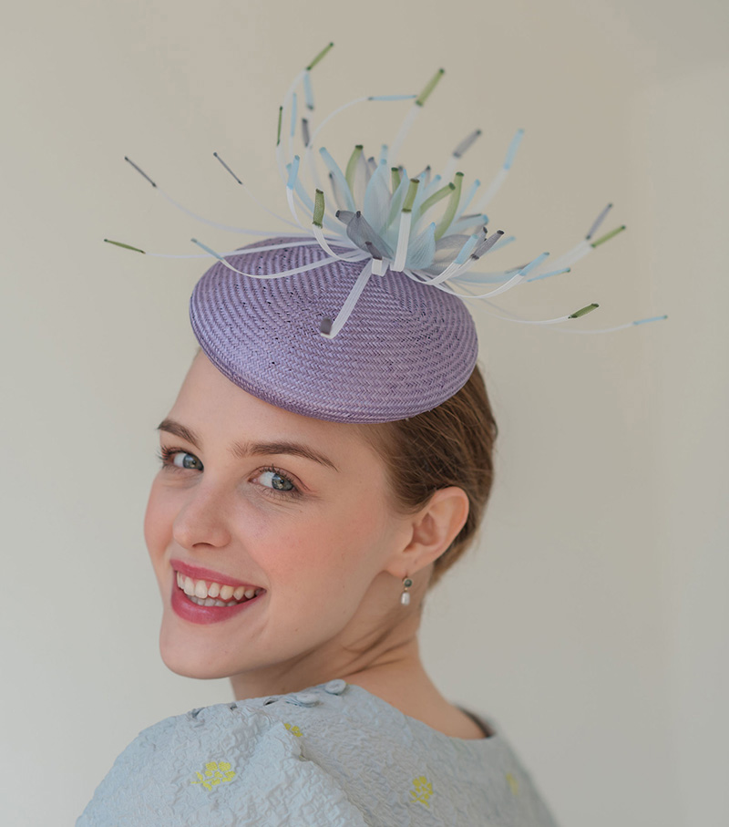 Lilac Ascot Hat