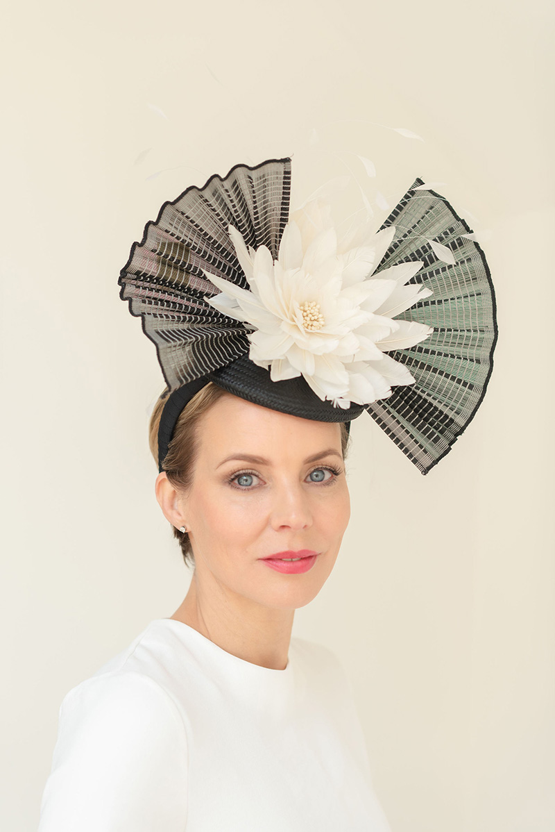 Black Ascot Hat