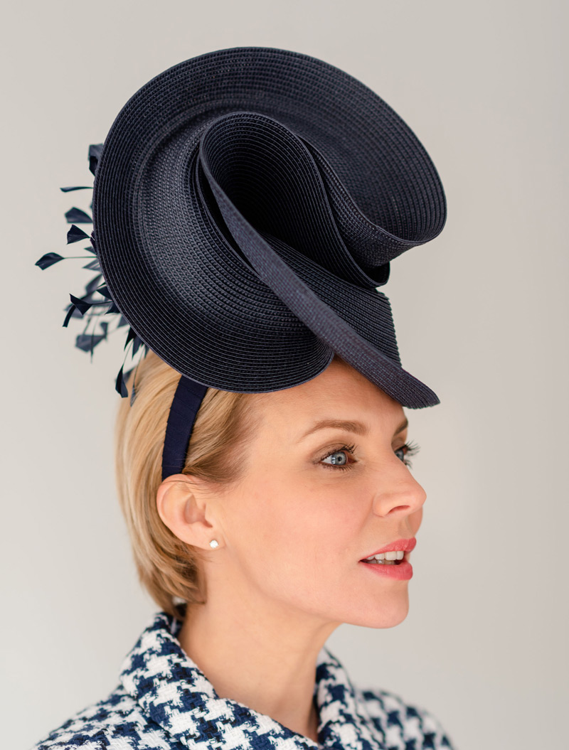 navy occasion Hat