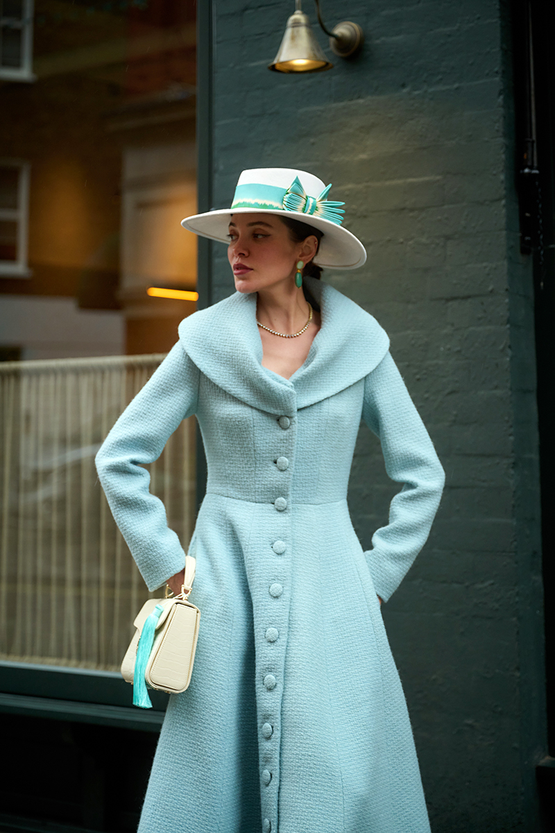 Clotted Cream Ombre Trilby