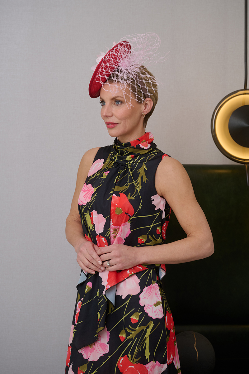Pink Ascot Hat