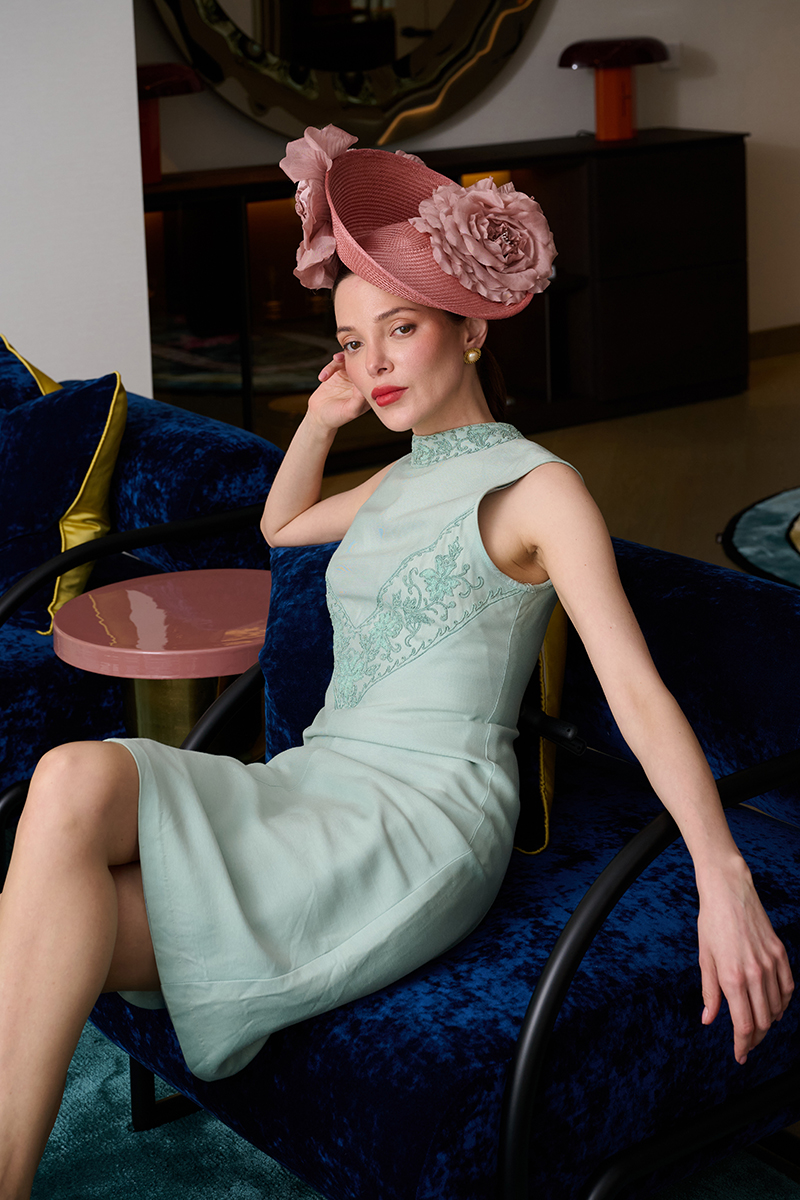 Pink Ascot Hat