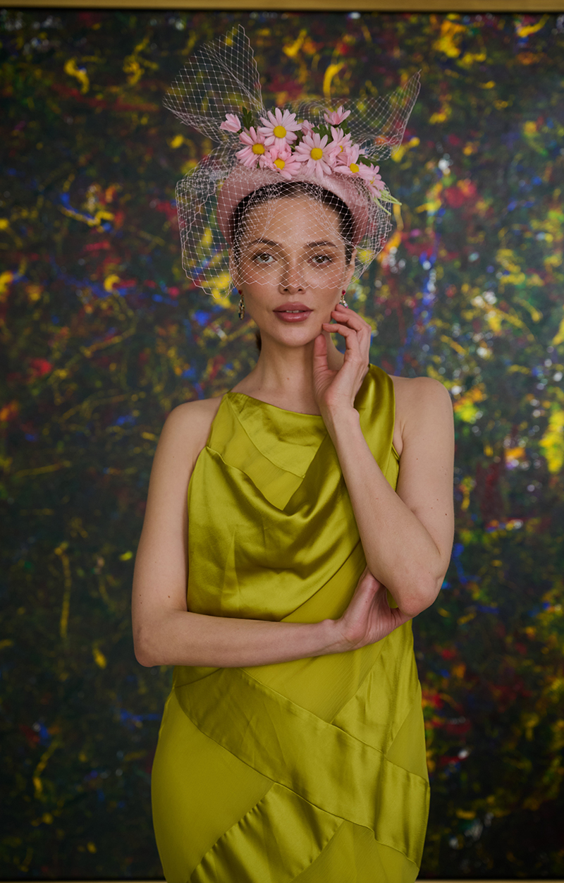 Pink Ascot Hat